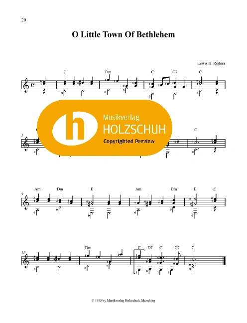 O Little Town Of Bethlehem